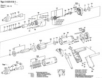 Bosch 0 602 413 107 ---- H.F. Screwdriver Spare Parts